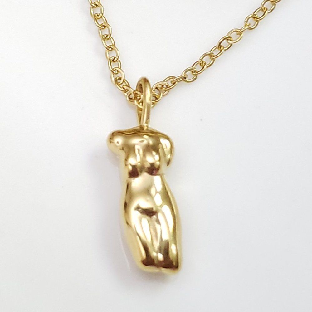 Female Body Layering Necklace - Picture 3 of 16